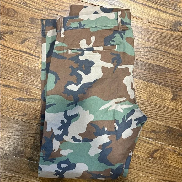 J. Crew Men's Green and Brown Cano pants 34x 30 - Picture 7 of 7